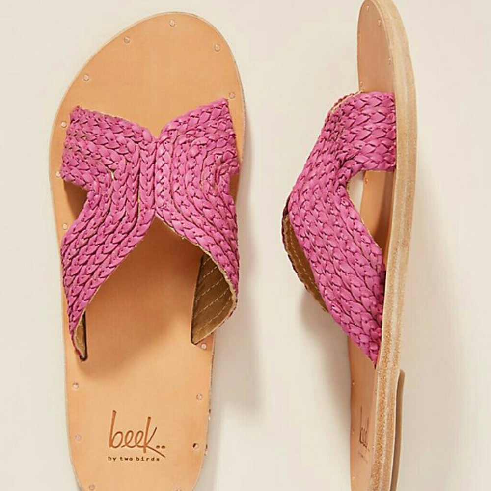 Beek Myna slide sandals